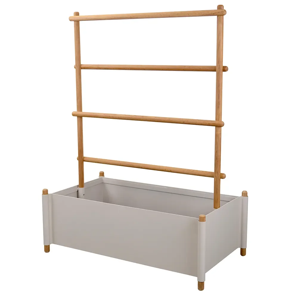 Cane-line, Sticks planter 103x58 cm med ställning Teak/sand