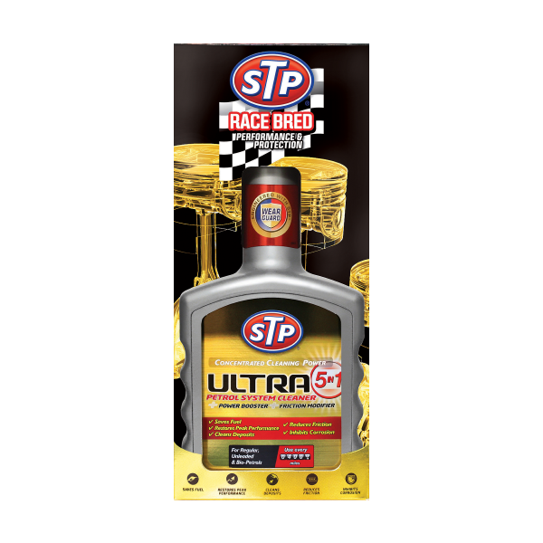 Bränsletillsats STP Ultra Fuel System Cleaner 5 in 1, 400 ml