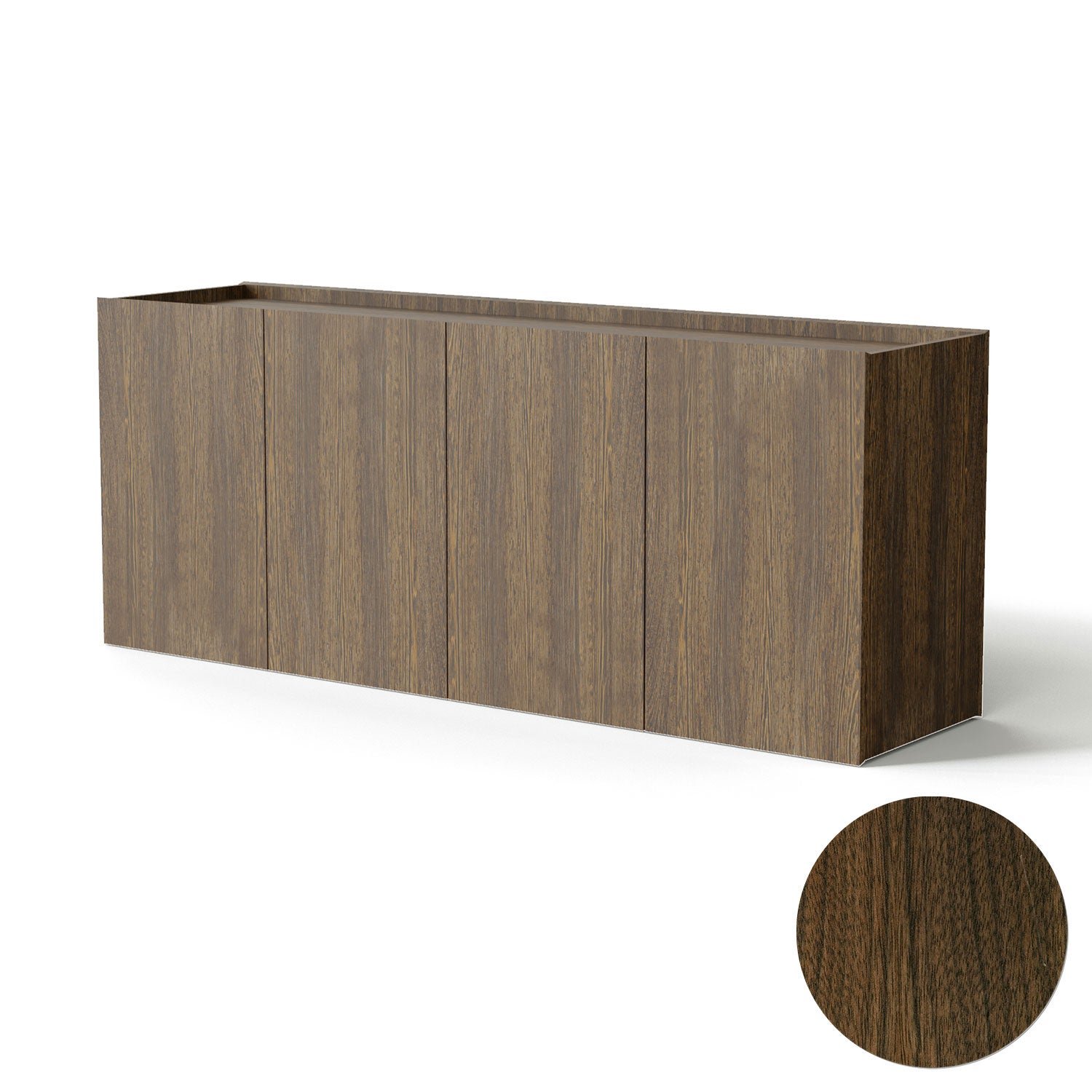 Skovby, Sm404 Skänk Valnöt Lack 169X43X68Cm