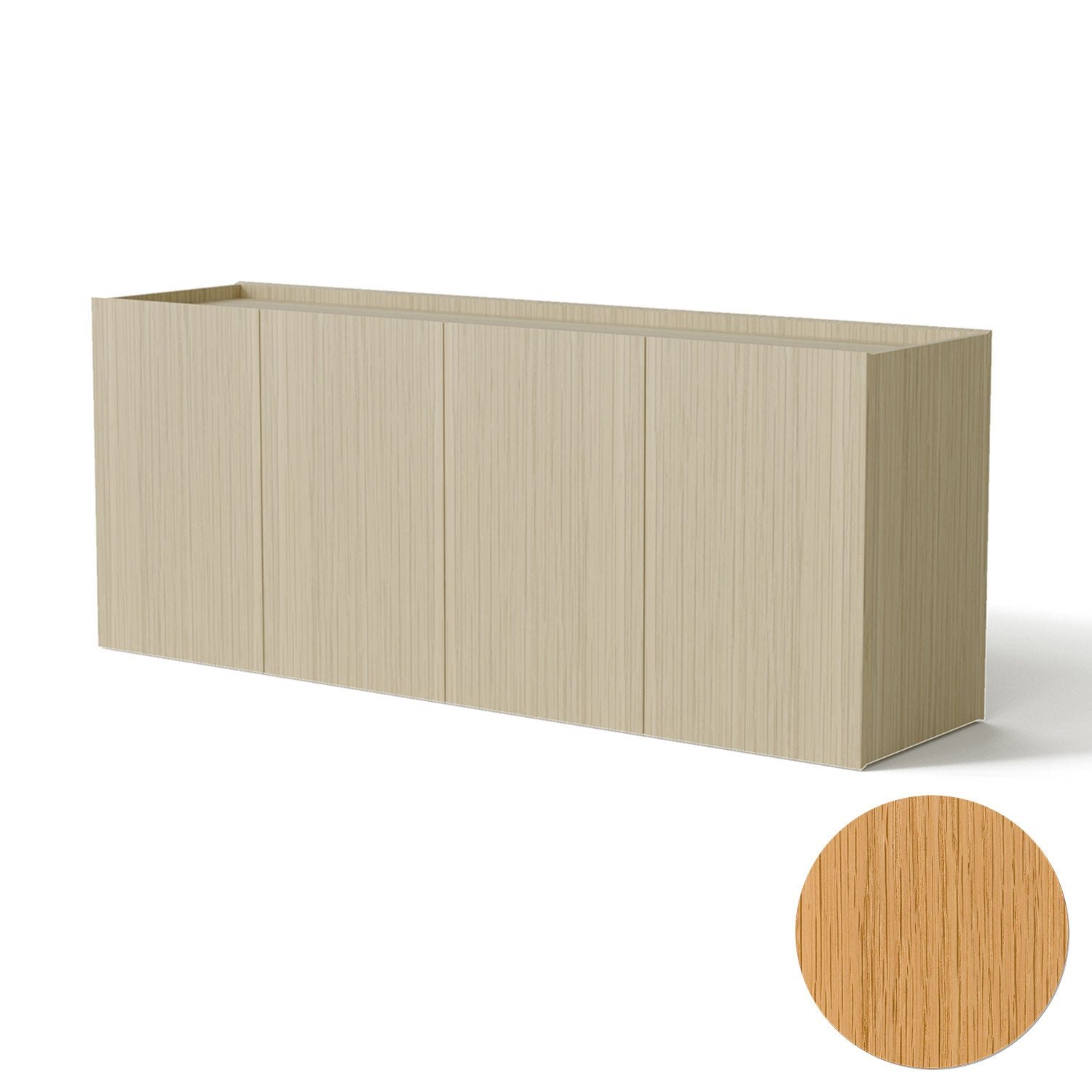 Skovby, Sm404 Skänk Ek Naturolja 169X43X68Cm