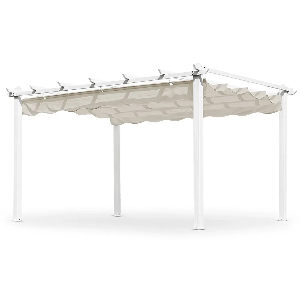 Hillerstorp, Skanör Paviljong 300x400 cm Vit/Sand