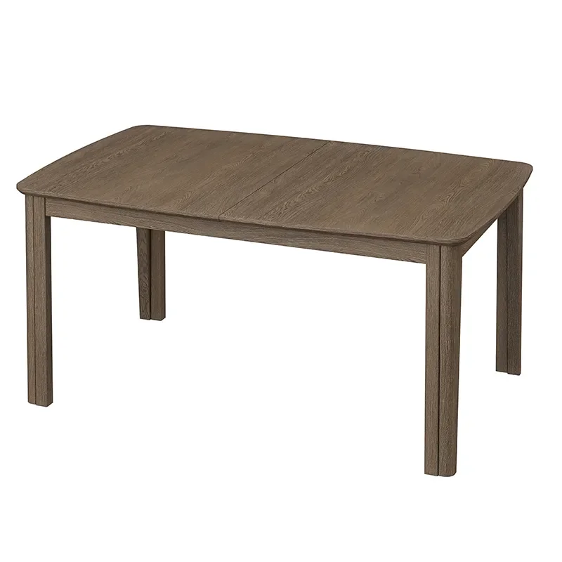 Skovby, SM107 Matbord 101x160-316-368 cm Mockabrun lackad ek oljadlook