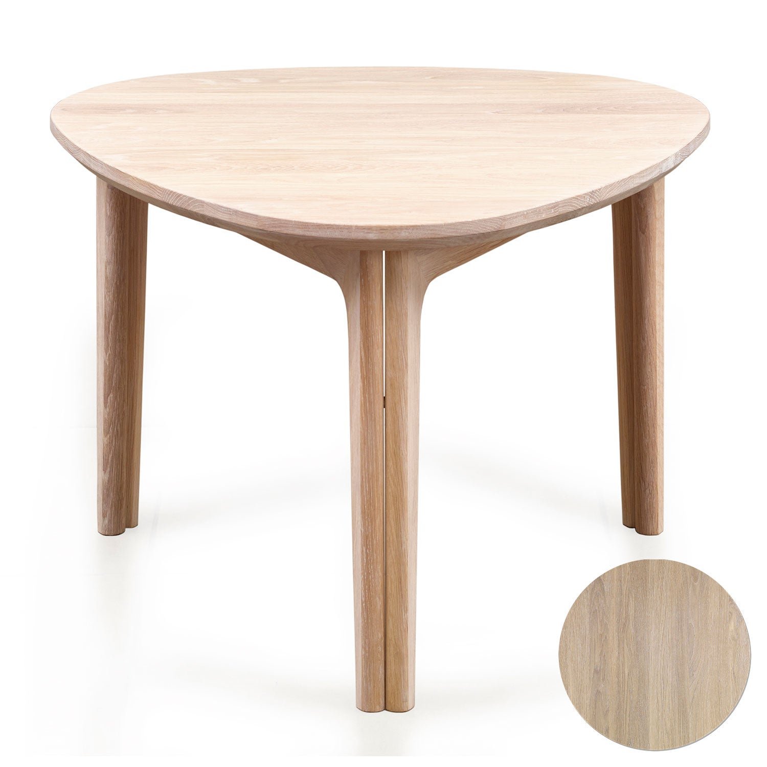 Skovby, Sm207 Soffbord Ek Massiv Vitolja 65x63x47 cm