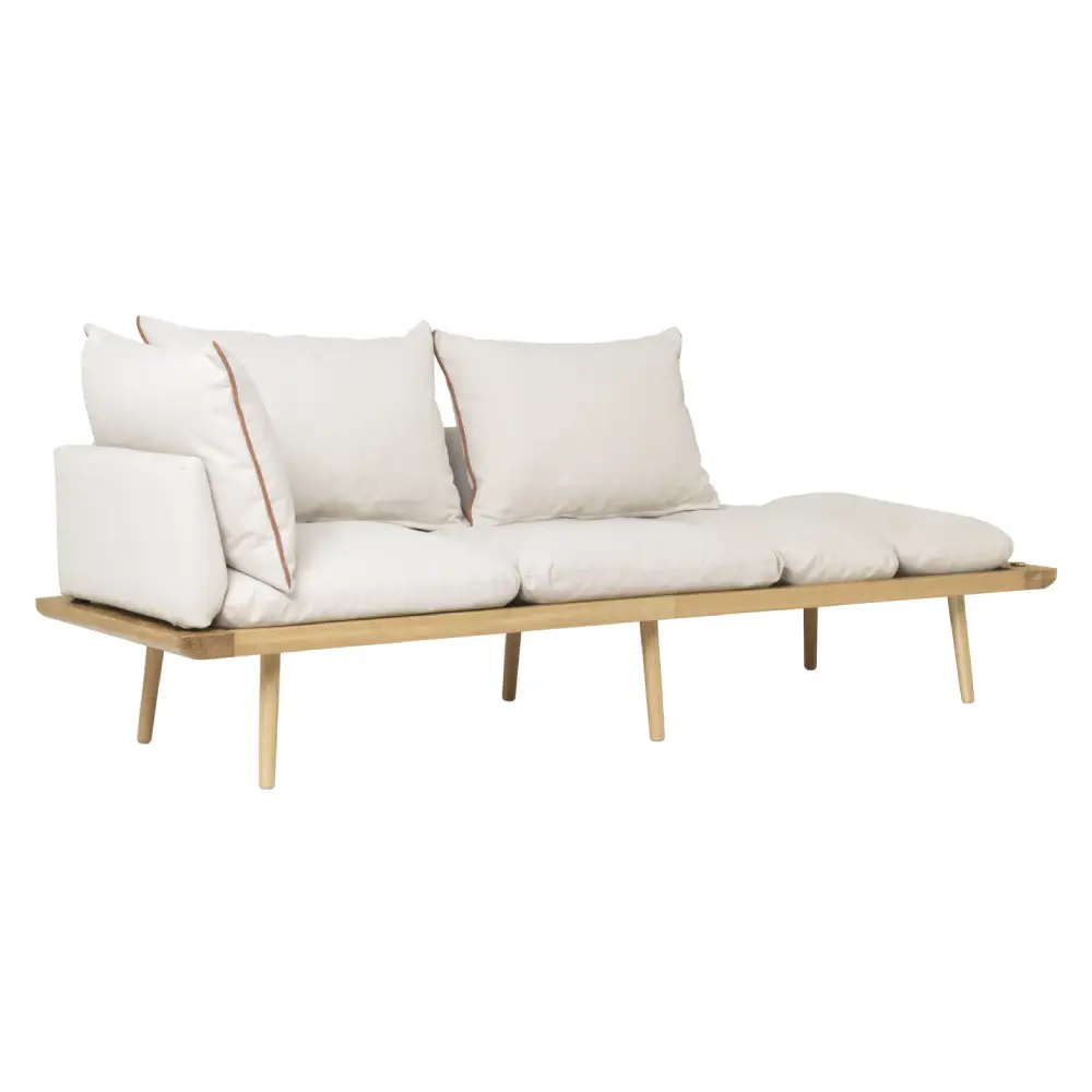 Umage, Lounge Around 3-sits soffa Oak/White Sands
