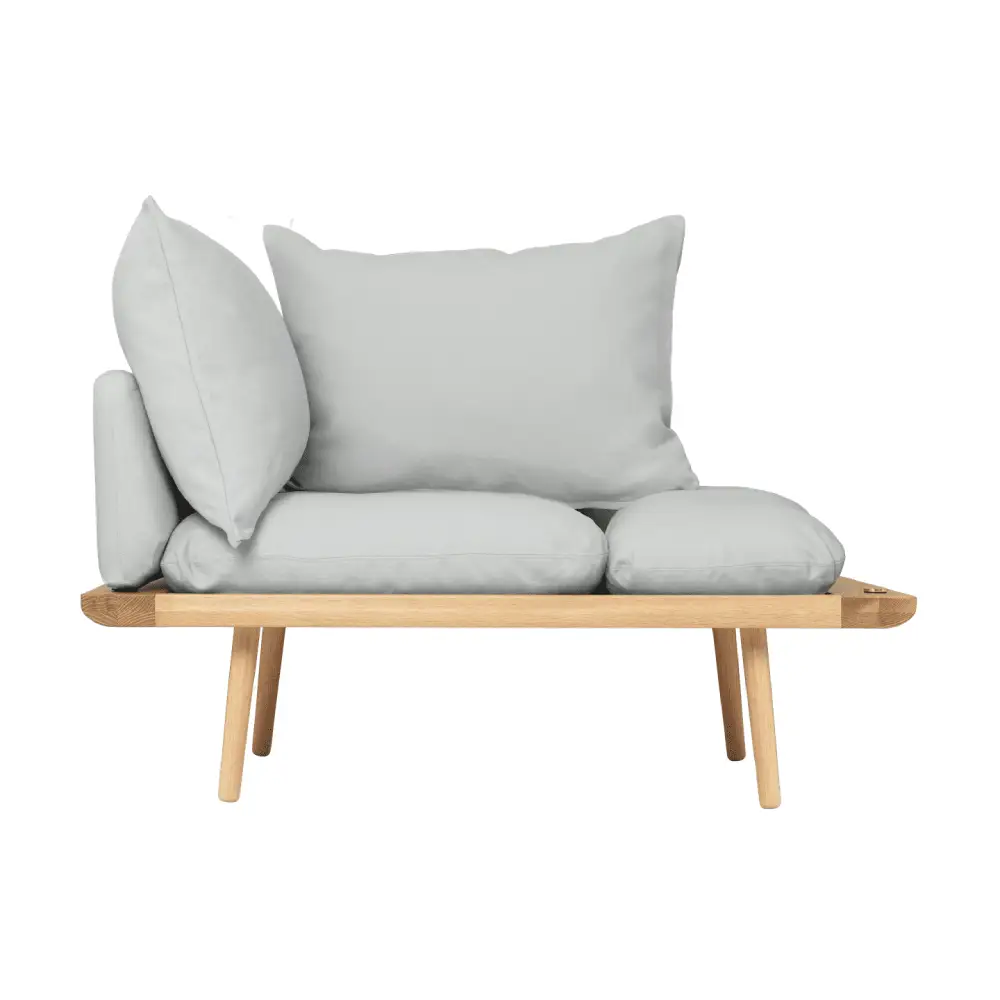 Umage, Lounge Around 1.5-sits soffa Oak/Sterling