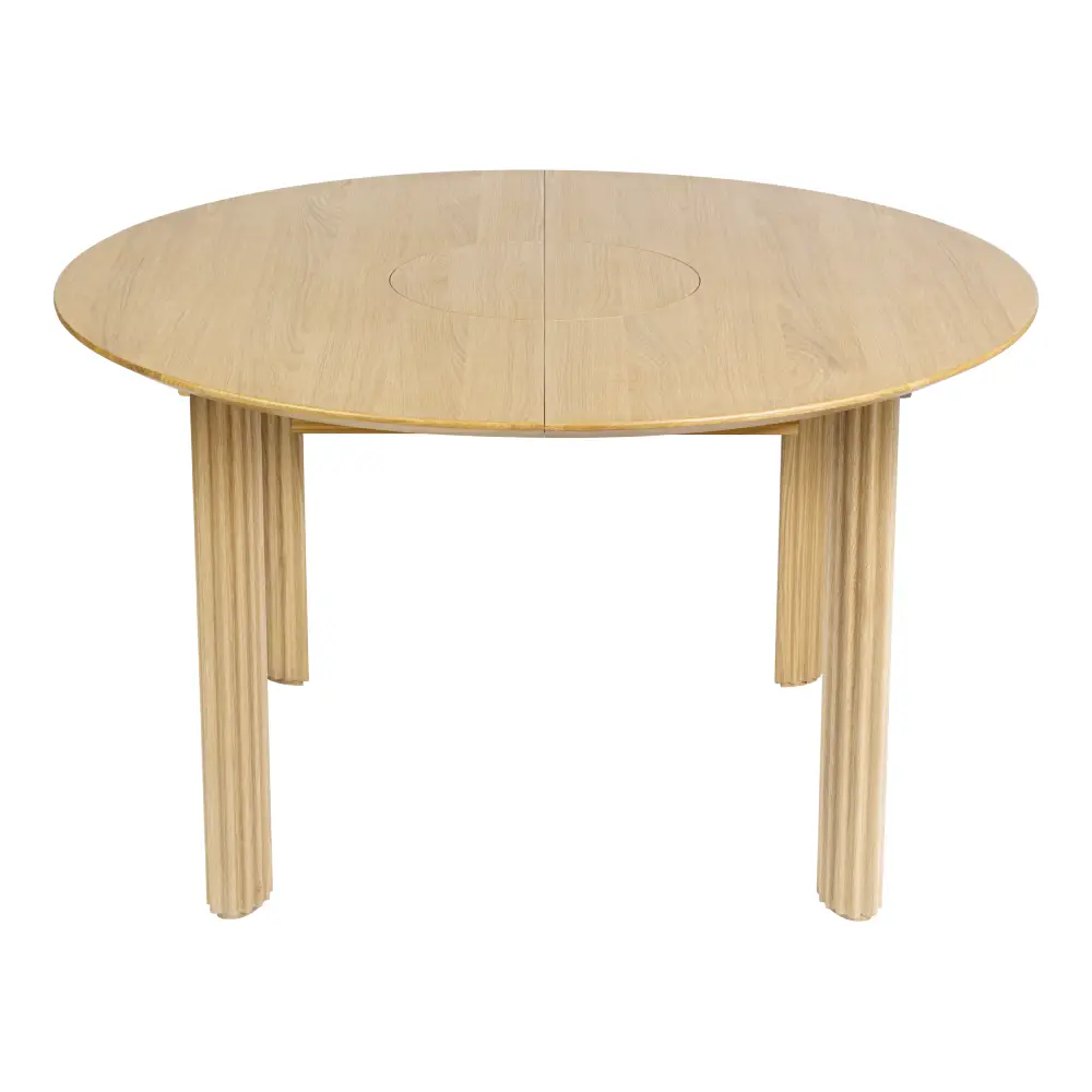 Umage, Comfort Circle Matbord med förlängning 132-202x132 Oak