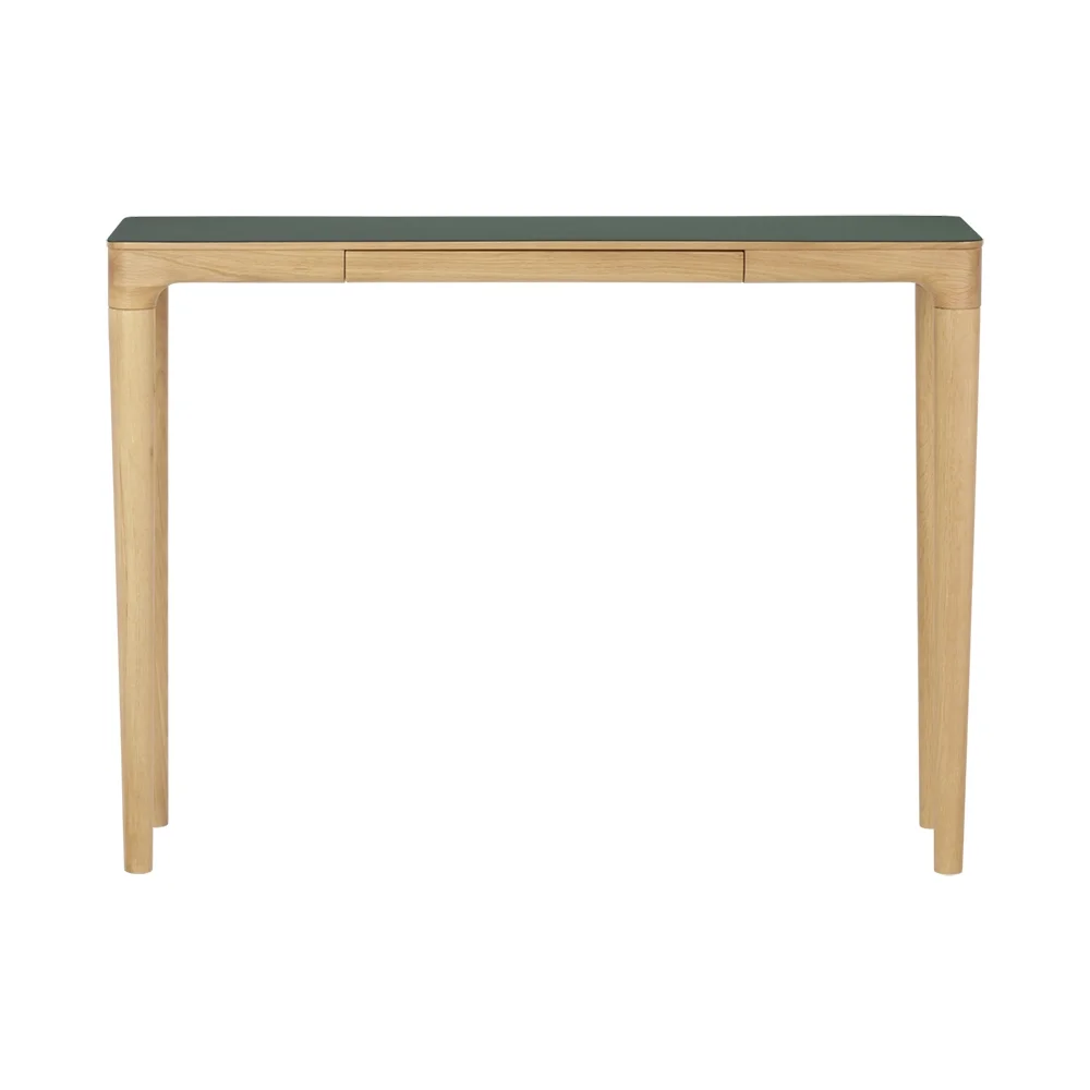 Umage, Heart'n'Soul Avlastningsbord 110x30x82 Ek/Mossgrön