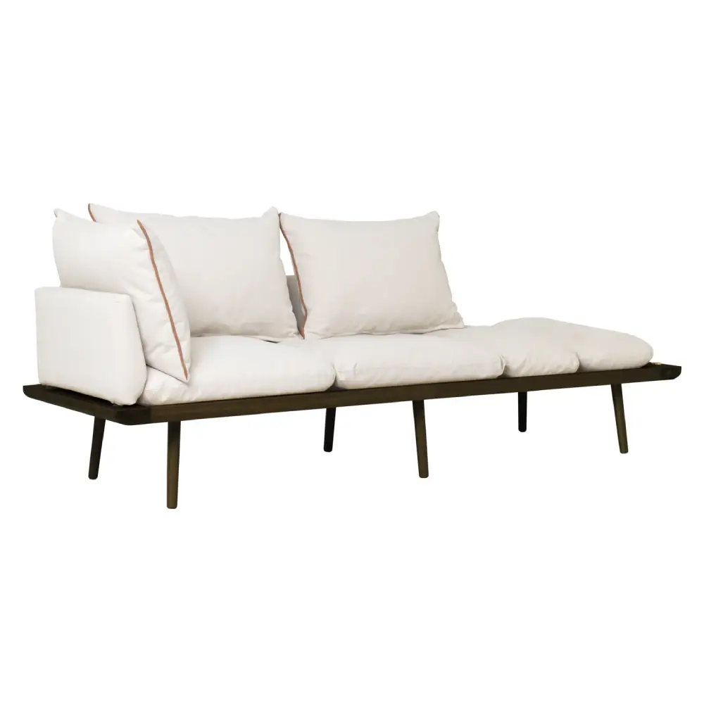 Umage, Lounge Around 3-sits soffa Dark Oak/White Sands