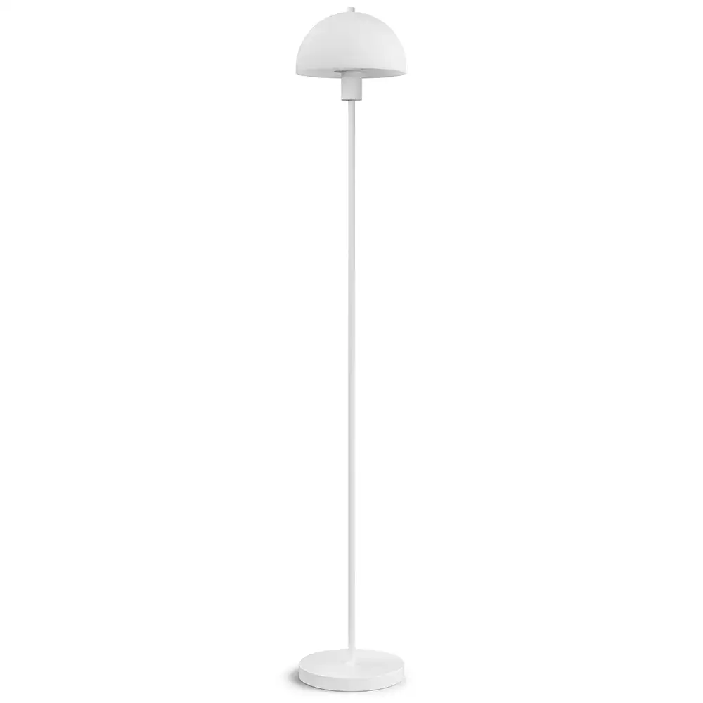 Herstal, Vienda golvlampa vit/glas E14