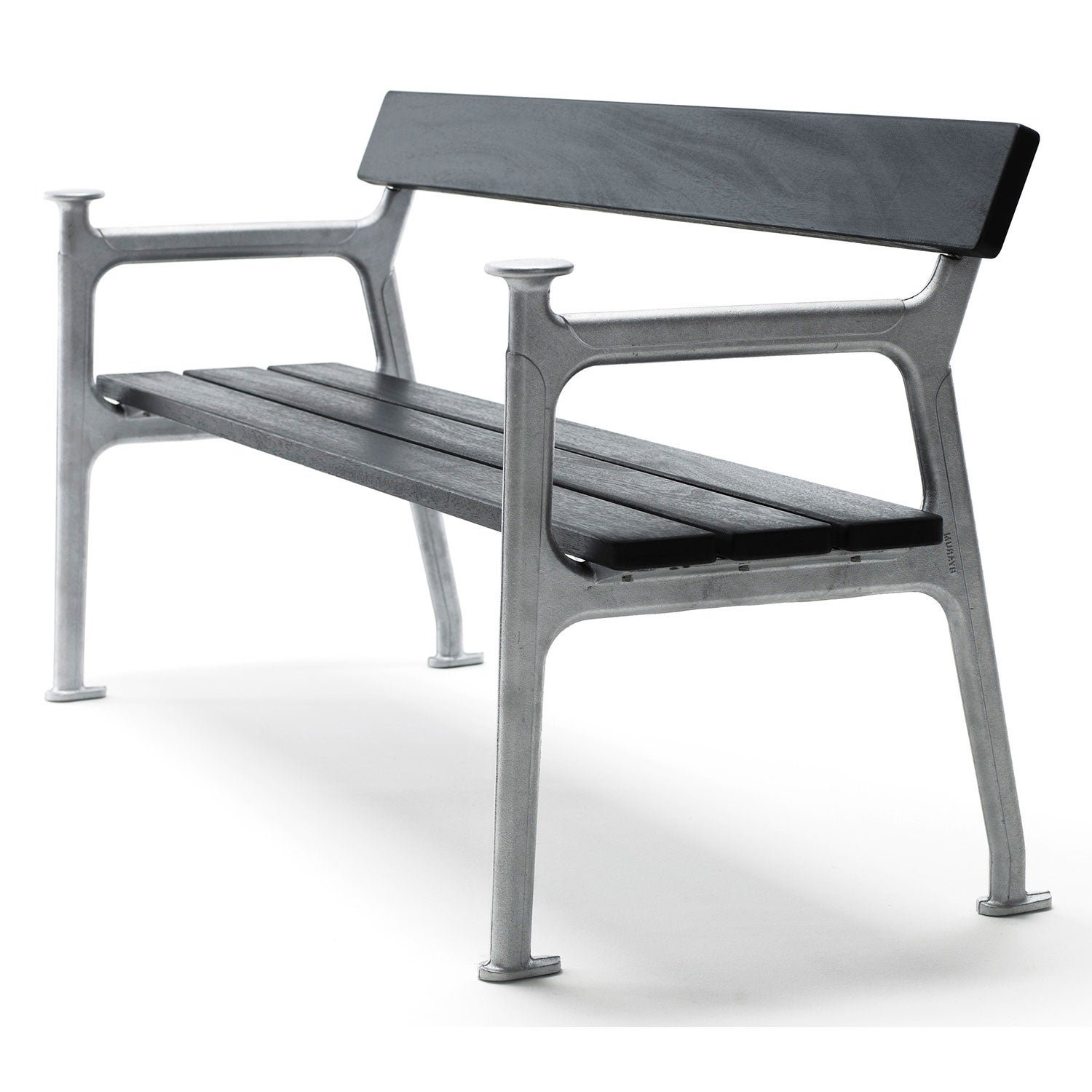 Byarums Bruk, Vilamoura soffa gavlar: natur / virke:svartlaserad mahogny