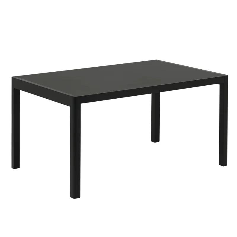 Muuto, Workshop Table 92x140 cm - Black Linoleum Black