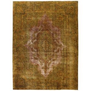 Vintage Kerman orientalisk matta 296 x 409 cm