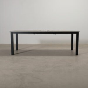 Comfort Garden Monaco utdragbart utebord grå / svart