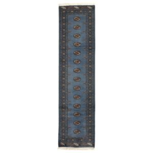 Pakistan handknotted orientalisk matta 77 x 302 cm