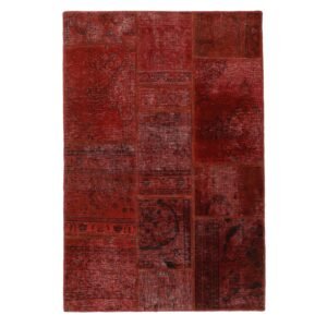 Vintage Patchwork orientalisk matta 105 x 155 cm