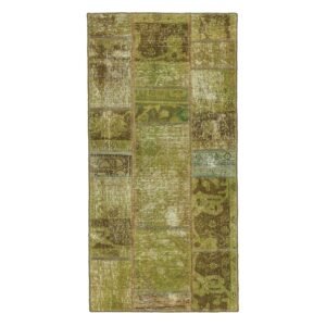 Vintage Patchwork orientalisk matta 75 x 155 cm