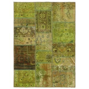 Vintage Patchwork orientalisk matta 107 x 153 cm