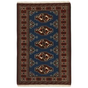 Torkaman Fine orientalisk matta 84 x 126 cm