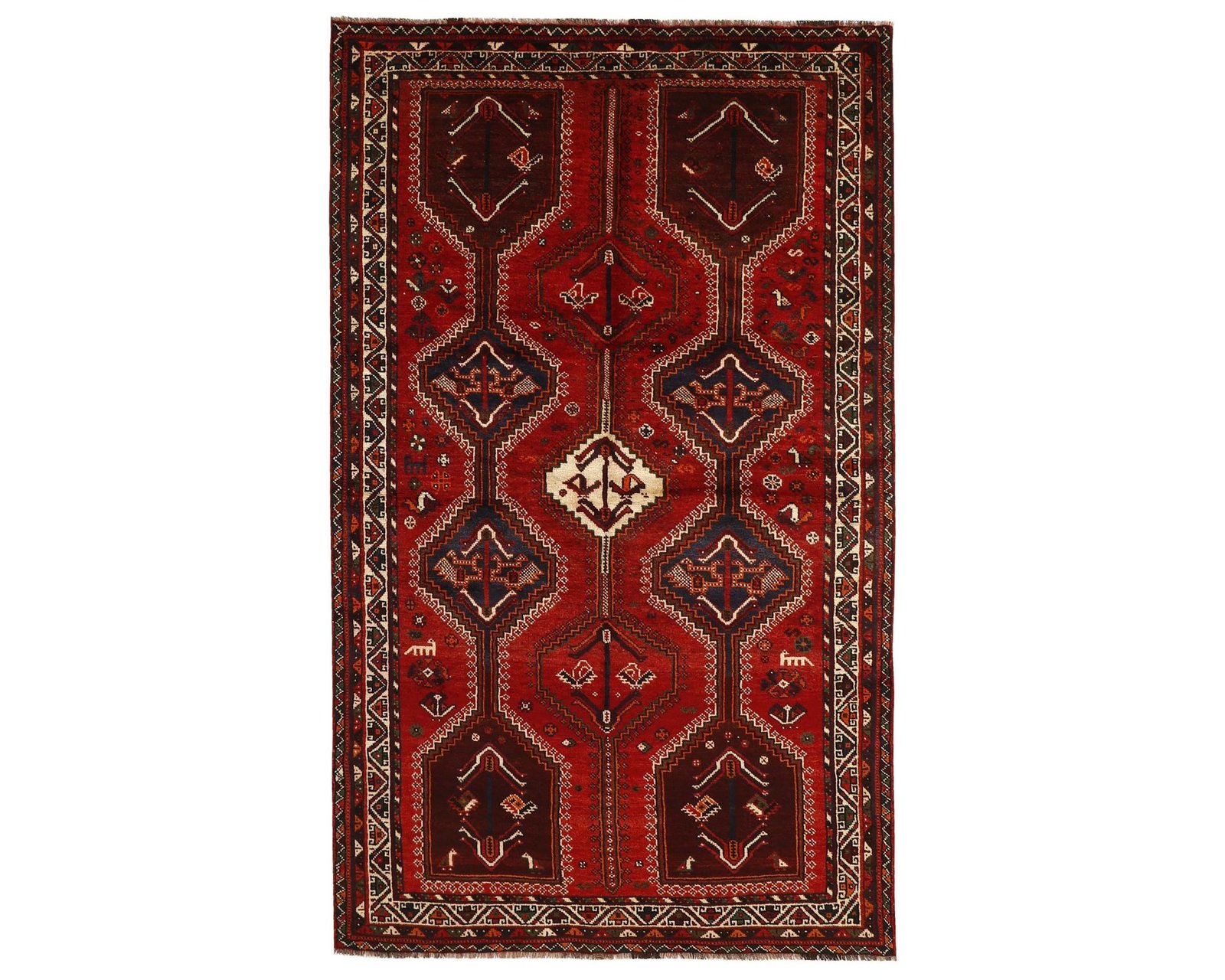 Shiraz orientalisk matta 153 x 279 cm