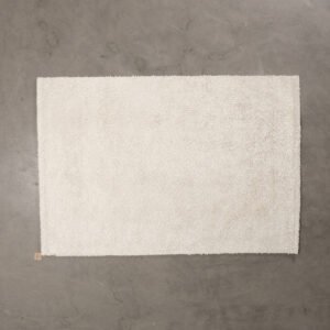 Roots Living Long Pile Viscose matta 170 x 240 cm ljusgrå