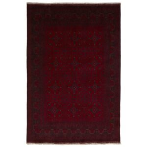 Old Afghan orientalisk matta 201 x 295 cm