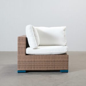 Bahamas hörnmodul brun / vit