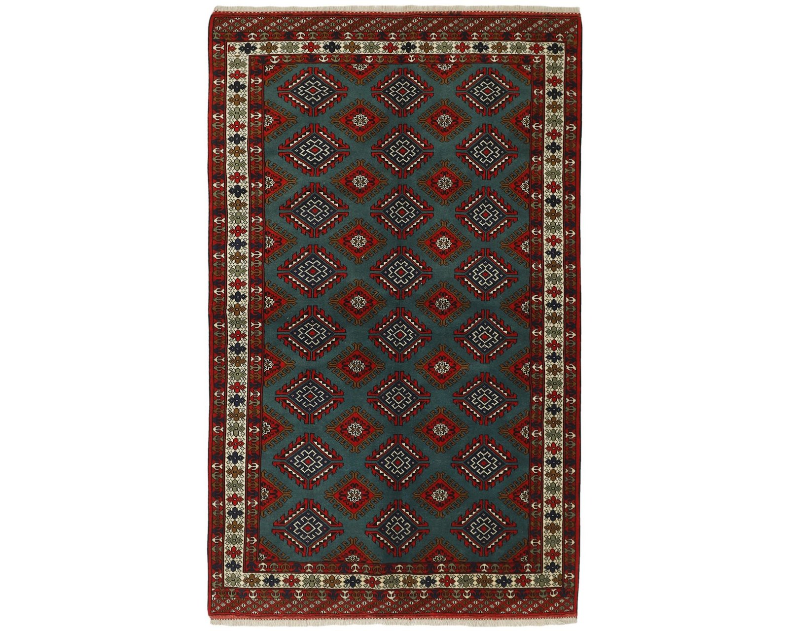 Torkaman Fine orientalisk matta 156 x 254 cm