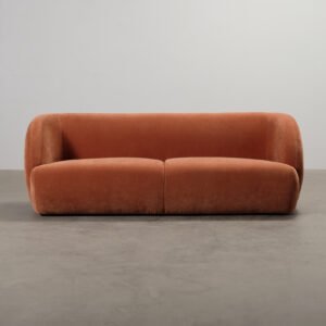 Sofacompany Paula 3-sits soffa roströd