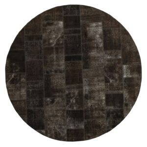 Vintage Patchwork orientalisk matta ø 250 cm