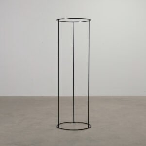 Klädställ i metall svart