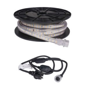 LED-list / Arbetsbelysning AGGE 230V - 1500 lm/m, 10 m, LED-list med nätsladd (4000K)