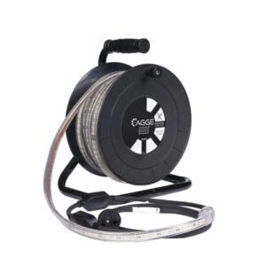 LED-list / Arbetsbelysning AGGE 230V - 1500 lm/m, 15 m - Rulle, LED-list med nätsladd