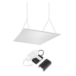 LED-panel AGGE Backlit Pro - 40W / 3000K-6000K / Pendlad, LED-panel + Drivdon Triac-dimmer