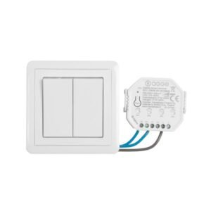 Dimmer AGGE 2-gang Zigbee Push Dimmer - RC / 2x100W