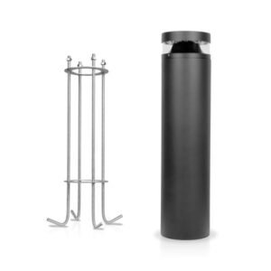 Pollare AGGE Flat Bollard PRO - 24W / 3000K/4000K, Pollare + Markstöd
