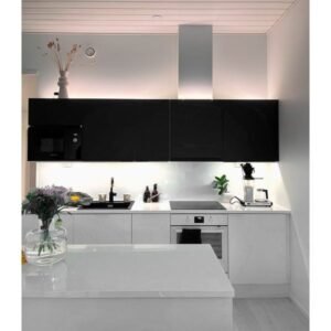 LED-listpaket Bänkbelysning AGGE - Svart profil, 4000K / 200 cm