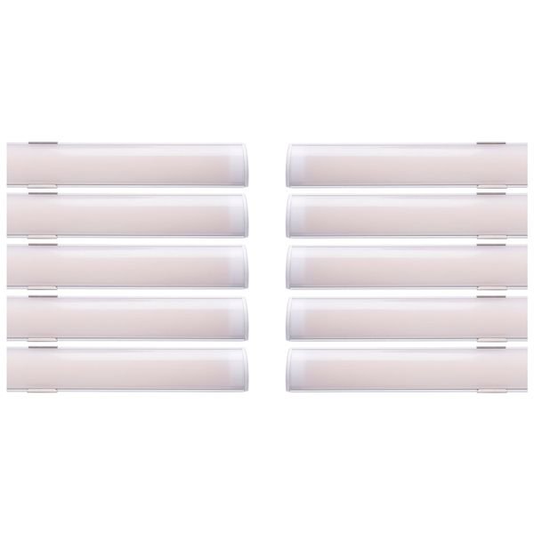 Aluminiumprofil för LED-list AGGE Corner, 100 cm, 10 st