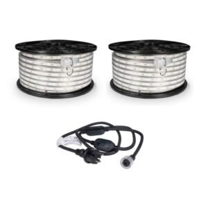 LED-list / Arbetsbelysning AGGE 230V - 1500 lm/m, 50 m, LED-lister med nätsladd, 100 m