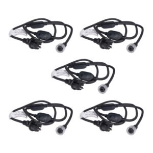 Nätsladd AGGE 230V, 170 cm, 5 st