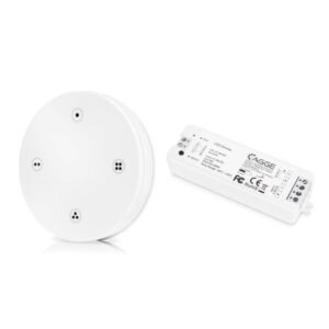 Fjärrkontroll för LED-list AGGE Dimming 4-zones, RF 2.4 GHz, Fjärrkontroll + Drivdon