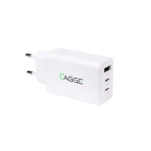 USB-laddare AGGE Triple Charger - 65W / 2 x USB-C + USB-A