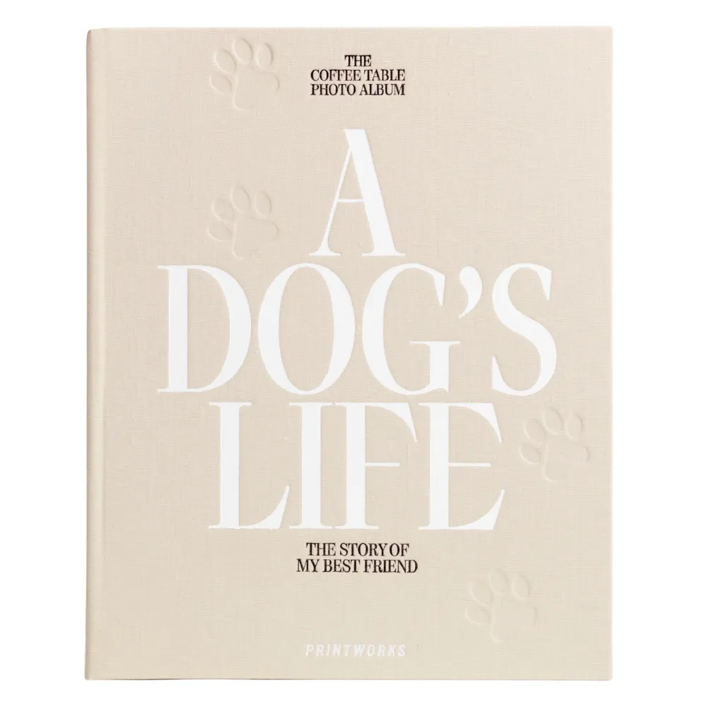 Printworks, Hund Fotoalbum - A Dog's Life