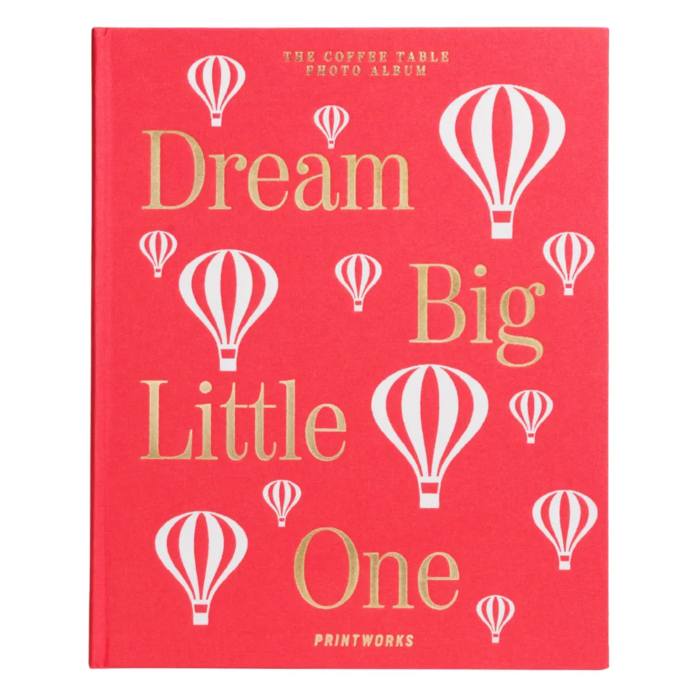 Printworks, Baby Album Dream Big Little One Pink