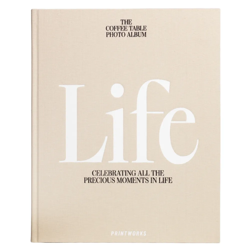 Printworks, Fotoalbum - Life, Beige