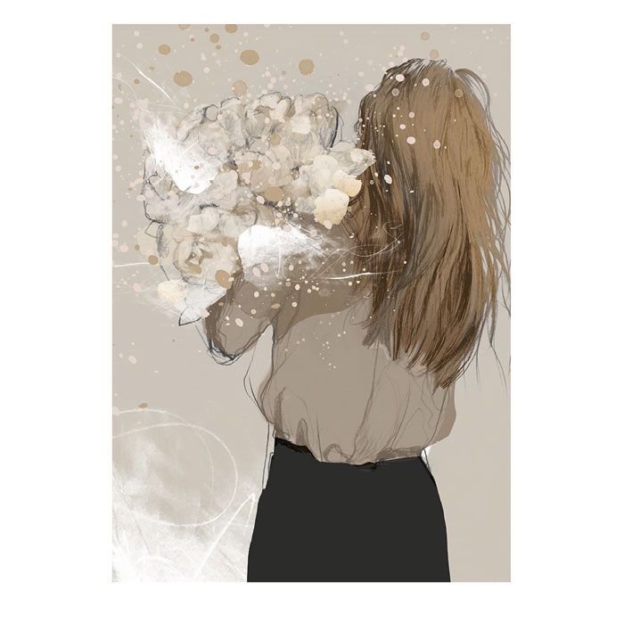 Anna Bülow, Anna Bülow poster Wild at heart 50x70 cm