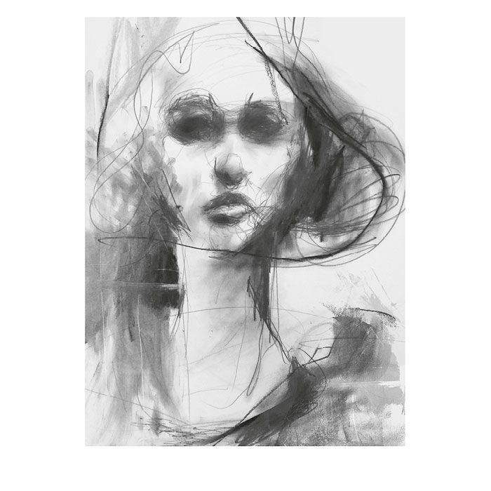 Anna Bülow, Anna Bülow poster Face 4 50x70 cm