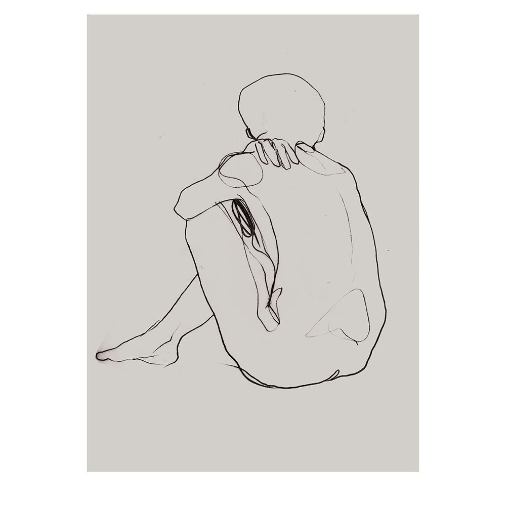 Anna Bülow, Anna Bülow poster Flow 7 30x40 cm