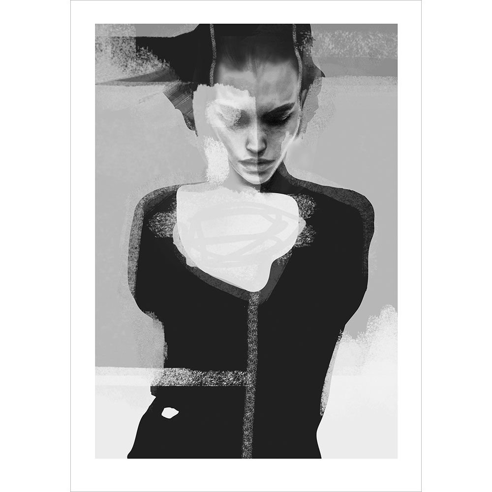 Anna Bülow, Anna Bülow poster Implode 50x70 cm