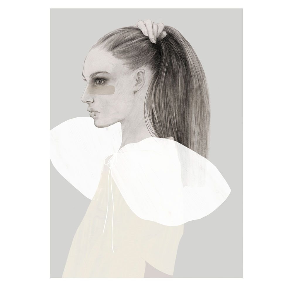 Anna Bülow, Anna Bülow poster Kaja 50x70 cm