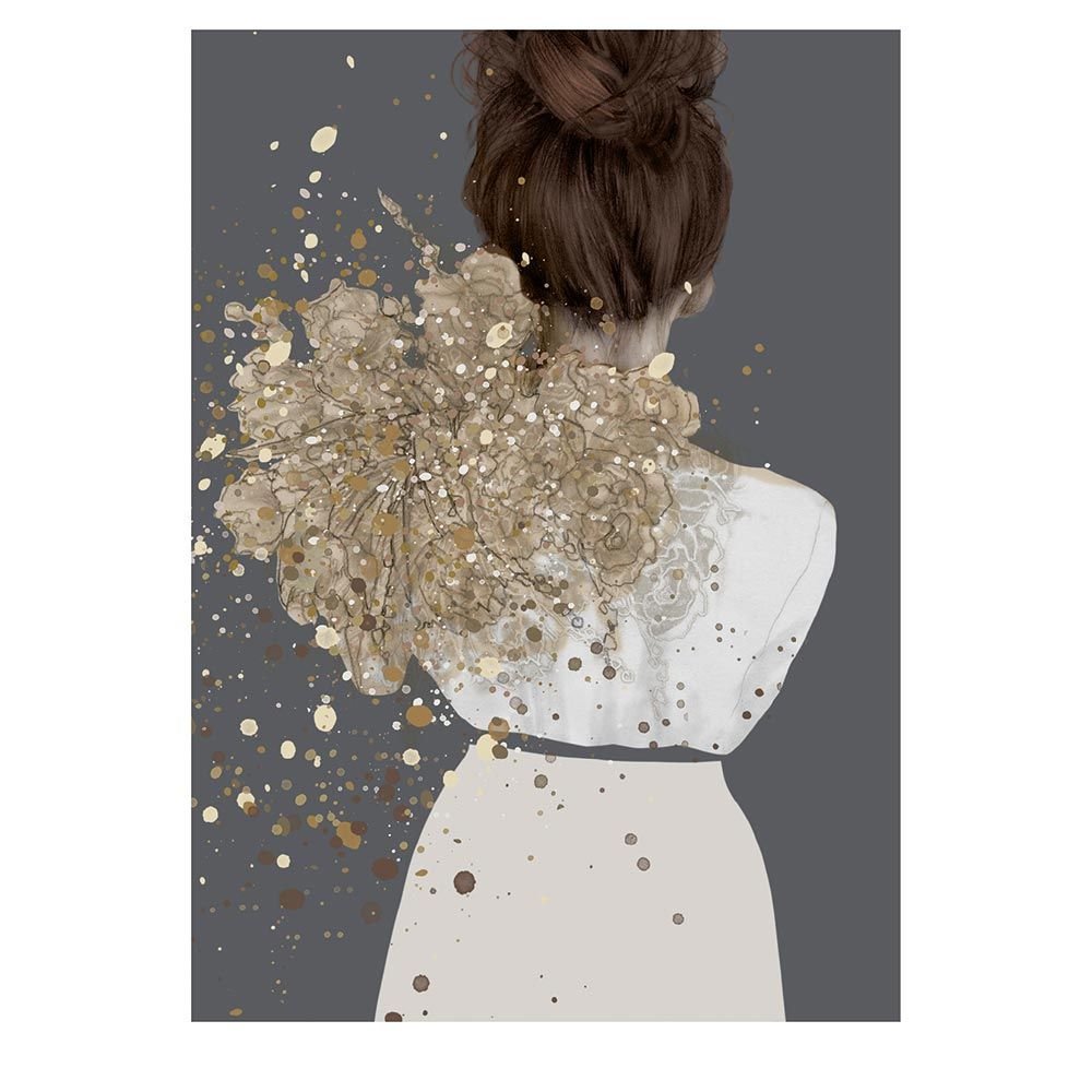 Anna Bülow, Anna Bülow poster Vilja 50x70 cm sign/numrerat